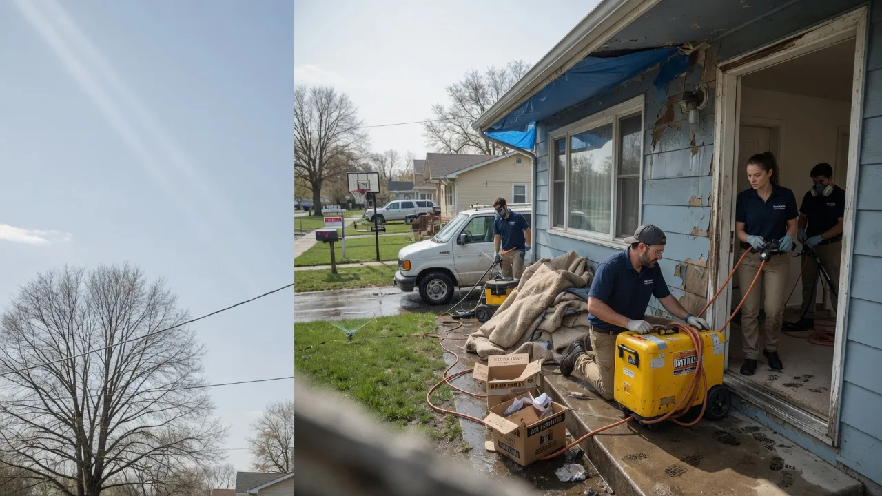 Basement Flood Cleanup in Hurdland, MO near me